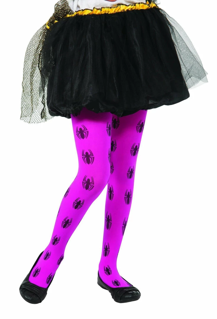 Rubie's Spider-Girl Pink Tights For Kids - Marvel Spider-Girl 3 Rubie's Spider-Girl Pink Tights For Kids - Marvel Spider-Girl