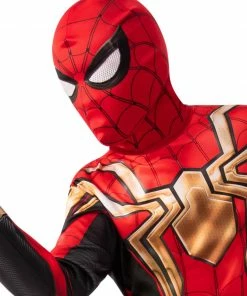 Rubie's Boys Spider-Man Iron-Spider Costume For Kids - Marvel Spider-Man No Way Home