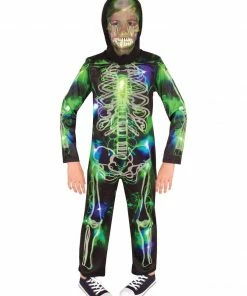 Rubie's Spooky Glow In The Dark Skeleton Costume For Kids Boys