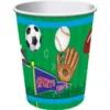 Forum Novelties Letter S Costumes Sports Party 9Oz Cups 8 Pack