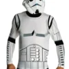 Rubie's Mens Stormtrooper Top & Mask Set For Adults - Disney Star Wars