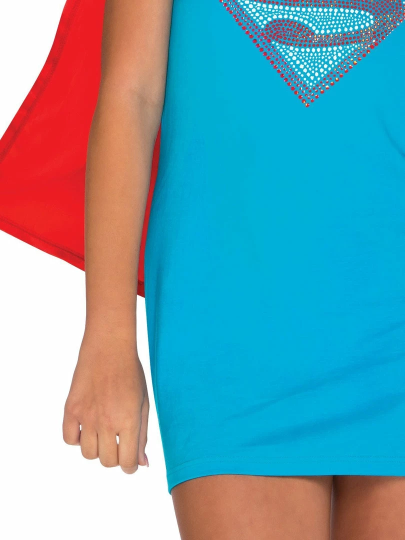Rubie's Supergirl Tank Dress For Teens - Warner Bros DC Comics 5 Rubie's Supergirl Tank Dress For Teens - Warner Bros DC Comics
