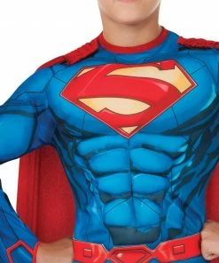 Rubie's Superman Deluxe Costume For Kids - Warner Bros DC Comics Boys 7 Rubie's Superman Deluxe Costume For Kids - Warner Bros DC Comics Boys