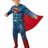 Rubie's Superman Deluxe Costume For Tweens - Warner Bros Dawn Of Justice Boys