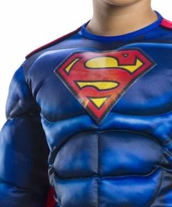 Rubie's Superman Deluxe Lenticular Costume For Kids - Warner Bros DC Comics 7 Rubie's Superman Deluxe Lenticular Costume For Kids - Warner Bros DC Comics