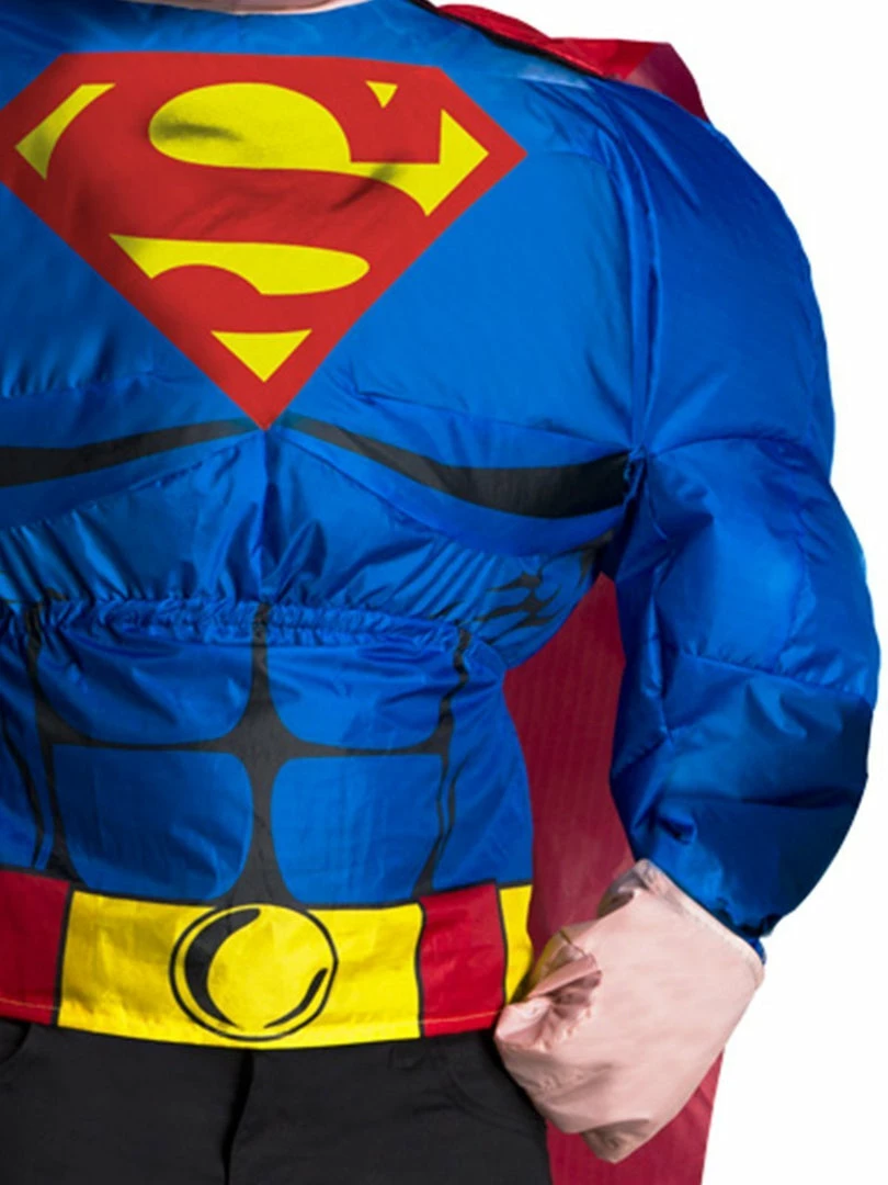 Rubie's Superman Inflatable Costume Top For Adults - Warner Bros DC Comics 5 Rubie's Superman Inflatable Costume Top For Adults - Warner Bros DC Comics