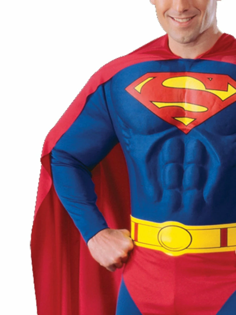 Rubie's Superman Moulded Muscle Chest Costume For Adults - Warner Bros DC Comics Mens 4 Rubie's Superman Moulded Muscle Chest Costume For Adults - Warner Bros DC Comics Mens