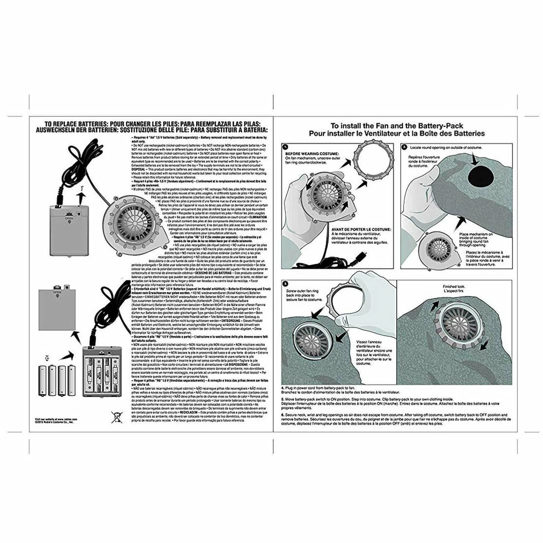 Rubie's T-Rex Inflatable Costume For Adults - Universal Jurassic World Inflatables 5 Rubie's T-Rex Inflatable Costume For Adults - Universal Jurassic World Inflatables