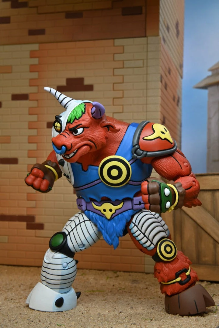 Teenage Mutant Ninja Turtles (Cartoon) - 7" Scale Action Figures Dirtbag And Groundchuck 2-pack - NECA Collectibles 4 Teenage Mutant Ninja Turtles (Cartoon) - 7" Scale Action Figures Dirtbag And Groundchuck 2-pack - NECA Collectibles