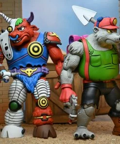 Teenage Mutant Ninja Turtles (Cartoon) - 7" Scale Action Figures Dirtbag And Groundchuck 2-pack - NECA Collectibles 13 Teenage Mutant Ninja Turtles (Cartoon) - 7