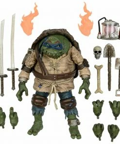 Teenage Mutant Ninja Turtles X Universal Monsters – 7" Action Figurine – Ultimate Leonardo As The Hunchback - NECA Collectibles