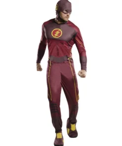 Rubie's The Flash Costume For Adults - Warner Bros Justice League Mens