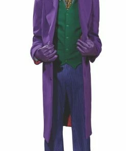 Rubie's Mens The Joker Collector's Edition Costume For Adults - Warner Bros DC Comics