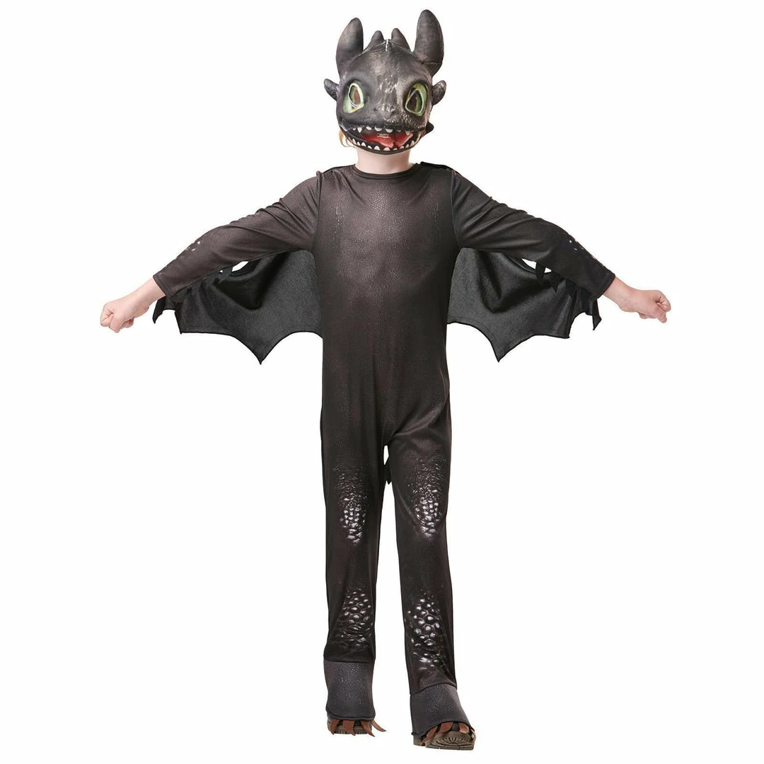Rubie's Toothless Night Fury Deluxe Costume For Kids - Universal How To Train Your Dragon Shop All Kids Costumes 5 Rubie's Toothless Night Fury Deluxe Costume For Kids - Universal How To Train Your Dragon Shop All Kids Costumes