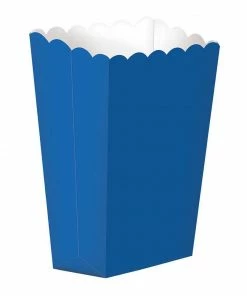 Amscan Treat Popcorn Box Blue