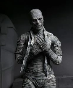 Ultimate Mummy (Black & White) - 7" Action Figure – Universal Monsters - NECA Collectibles