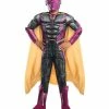 Rubie's Vision Deluxe Costume For Kids - Marvel Avengers: Infinity War