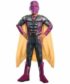 Rubie's Vision Deluxe Costume For Kids - Marvel Avengers: Infinity War