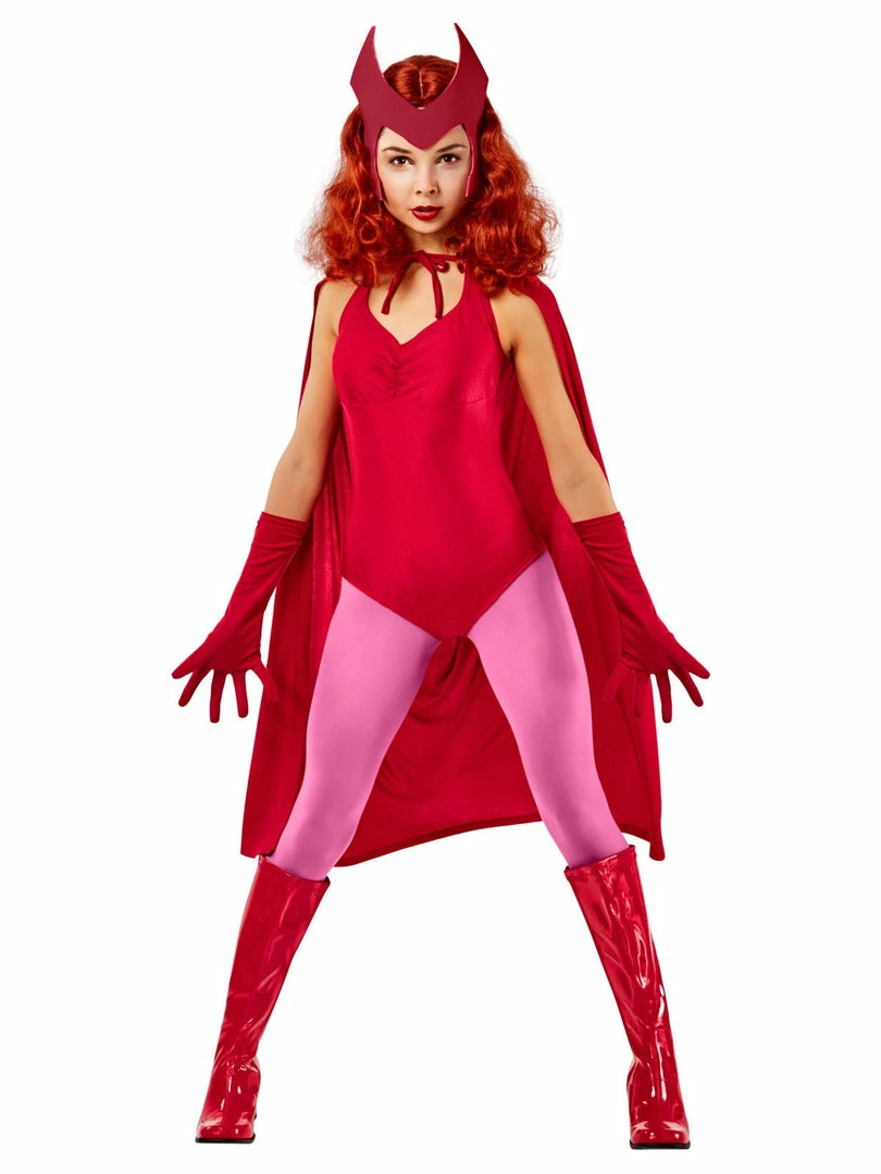Rubie's Wanda Halloween Costume For Adults - Marvel Wandavision Womens 3 Rubie's Wanda Halloween Costume For Adults - Marvel Wandavision Womens