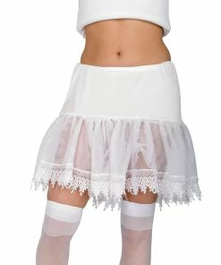 Rubie's White Secret Wishes Petticoat For Adults Womens