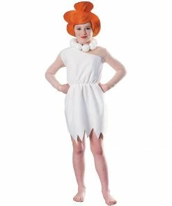 Rubie's Girls Wilma Deluxe Costume For Kids - Warner Bros The Flintstones