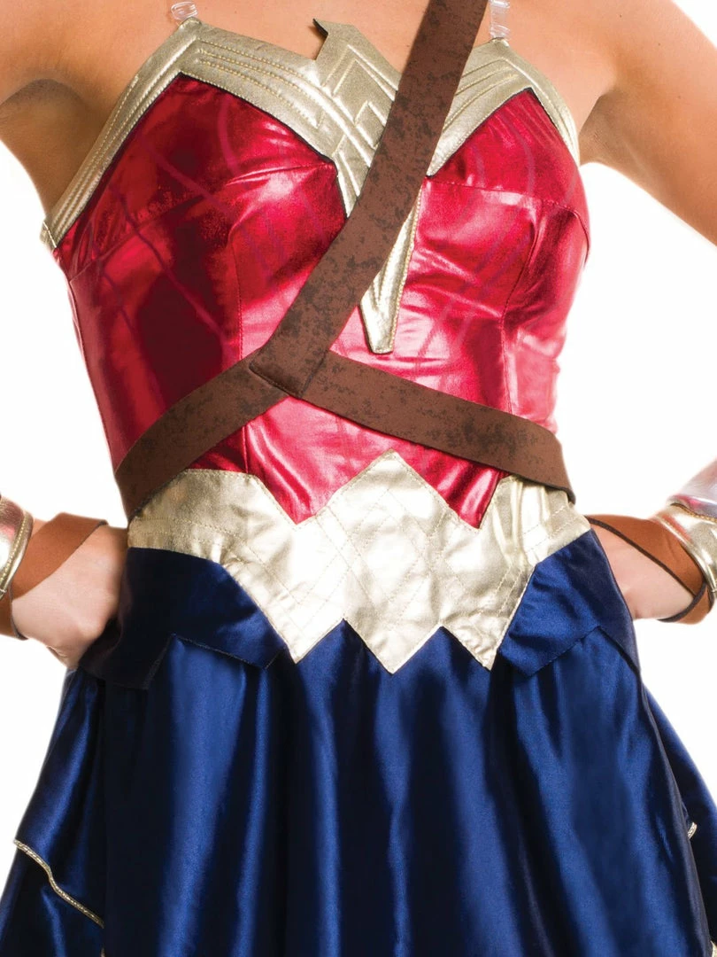 Rubie's Womens Wonder Woman Deluxe Costume For Adults - Warner Bros DC Comics 7 Rubie's Womens Wonder Woman Deluxe Costume For Adults - Warner Bros DC Comics