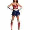 Rubie's Womens Wonder Woman Deluxe Costume For Adults - Warner Bros DC Comics 1 Rubie's Womens Wonder Woman Deluxe Costume For Adults - Warner Bros DC Comics