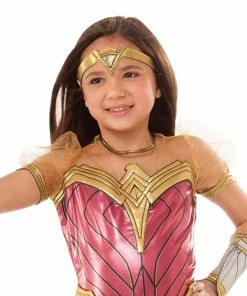 Rubie's Wonder Woman Deluxe Costume For Kids - Warner Bros Dawn Of Justice Girls