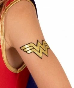 Rubie's Wonder Woman Glitter Tattoo - Warner Bros DC Comics Makeup, Tattoos & Special Effects