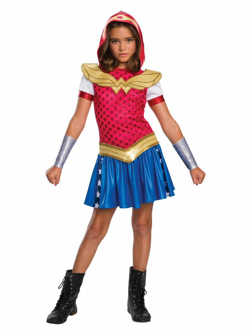 Rubie's Wonder Woman Hoodie Costume For Kids – Warner Bros DC Super Hero Girls 3 Rubie's Wonder Woman Hoodie Costume For Kids – Warner Bros DC Super Hero Girls