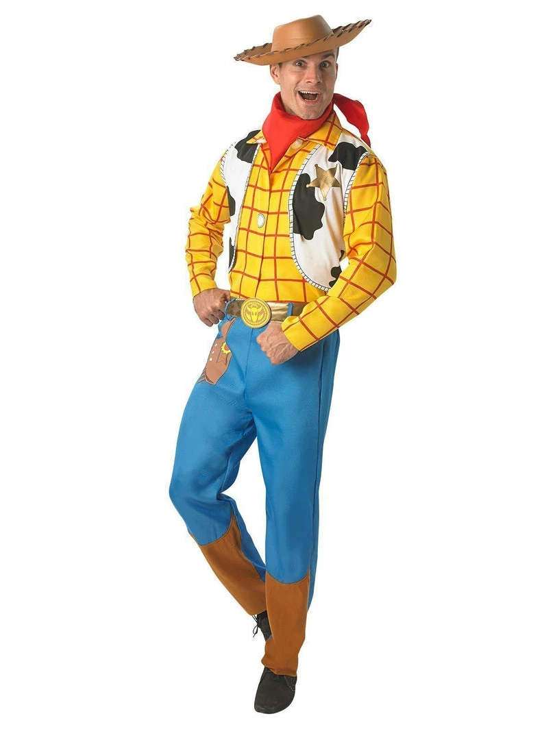 Rubie's Woody Deluxe Costume For Adults - Disney Pixar Toy Story 6 Rubie's Woody Deluxe Costume For Adults - Disney Pixar Toy Story