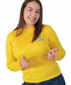 Rubie's Yellow Emma Wiggle 30th Anniversary Top For Adults - The Wiggles 8 Rubie's Yellow Emma Wiggle 30th Anniversary Top For Adults - The Wiggles