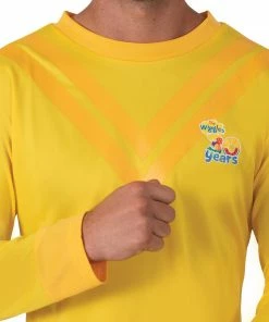 Rubie's Yellow Emma Wiggle 30th Anniversary Top For Adults - The Wiggles 9 Rubie's Yellow Emma Wiggle 30th Anniversary Top For Adults - The Wiggles