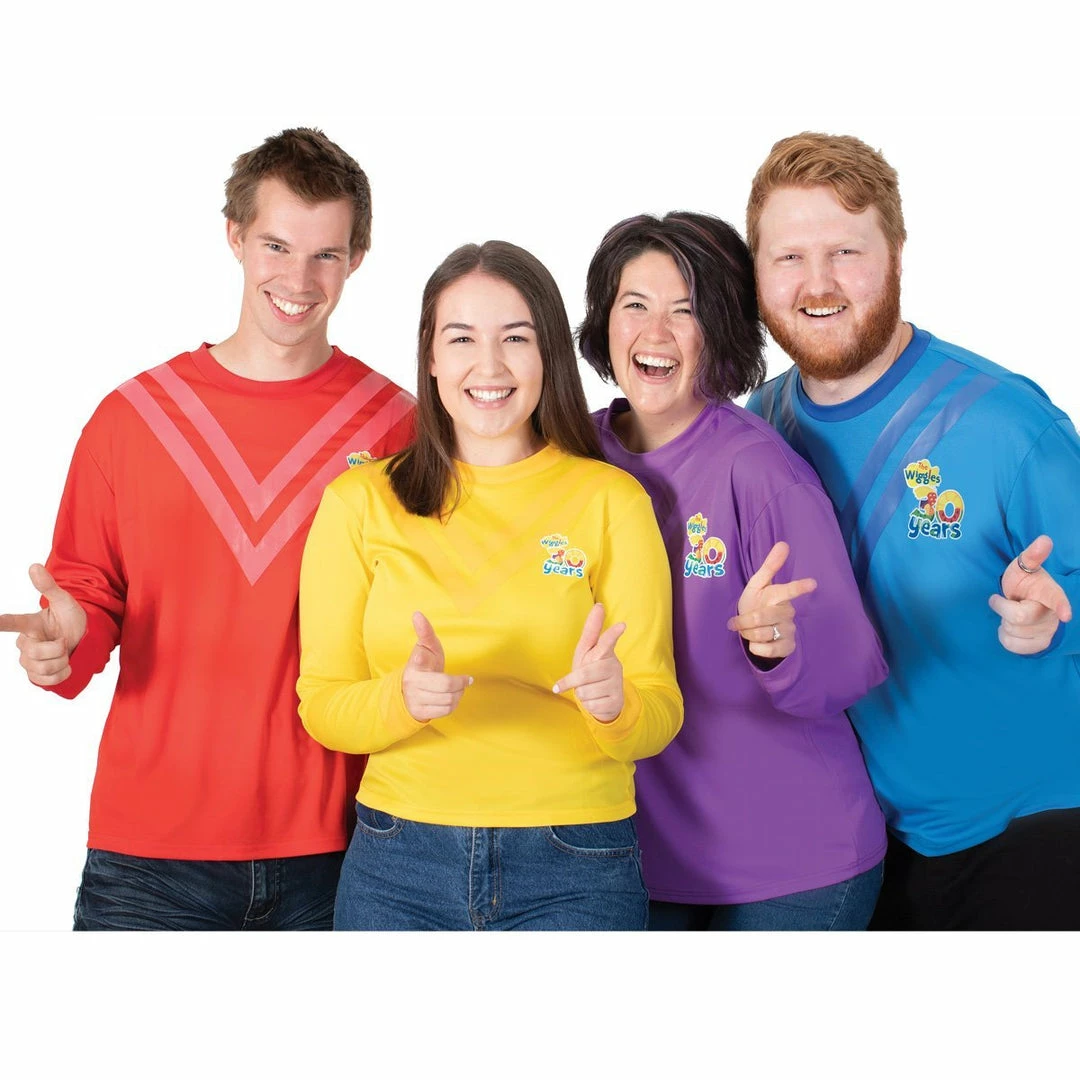 Rubie's Yellow Emma Wiggle 30th Anniversary Top For Adults - The Wiggles 6 Rubie's Yellow Emma Wiggle 30th Anniversary Top For Adults - The Wiggles