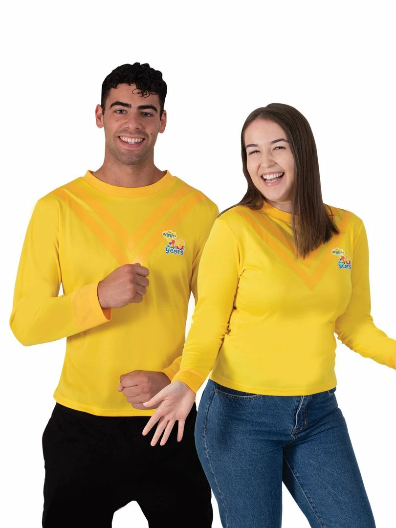 Rubie's Yellow Emma Wiggle 30th Anniversary Top For Adults - The Wiggles 3 Rubie's Yellow Emma Wiggle 30th Anniversary Top For Adults - The Wiggles