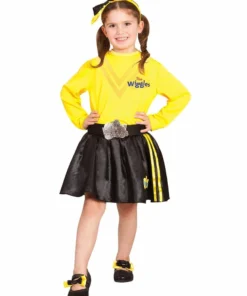 Rubie's Yellow Emma Wiggle Headband And Shoe Bow Set - The Wiggles