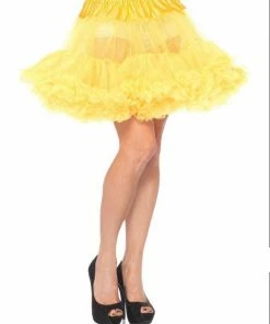 Leg Avenue Yellow Tulle Petticoat For Adults